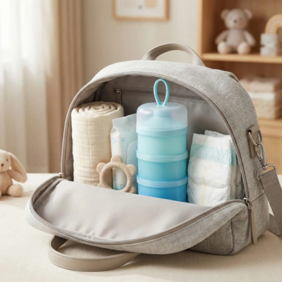 boite doseuse lait nomade dans sac a langer