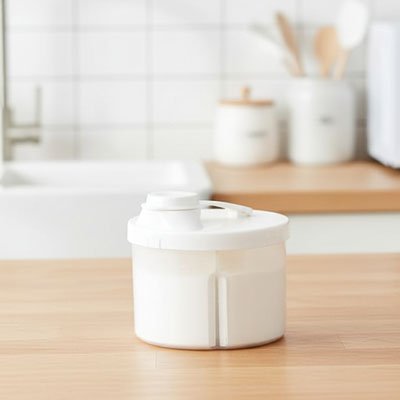 Boite doseuse lait precision blanc