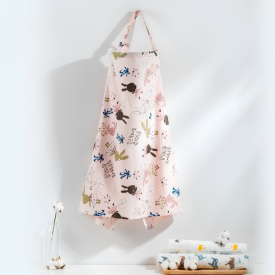 cape d allaitement motif lapin