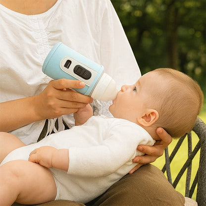 chauffe biberon nomade babytrip maman nourrie son bebe