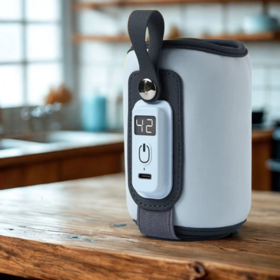 chauffe biberon portable calcite poser sur table cuisine