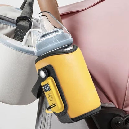 chauffe biberon portable accroché en bandoulière
