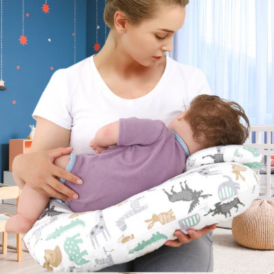 coussin d allaitement forêt maman donne sein