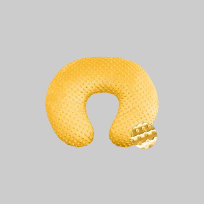 coussin d'allaitement maryse jaune