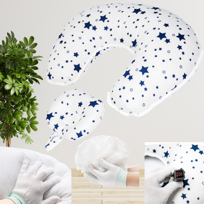 Image montrant la matière à l'intérieur du coussin d-allaitement