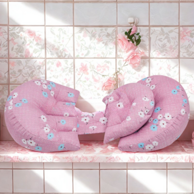 coussin grossesse babil poser sur credence