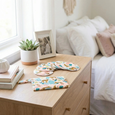 coussinet d allaitement poser sur commode