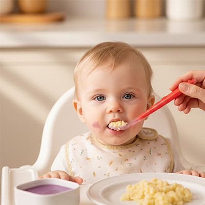 Cuillere bebe cuillere a son petit