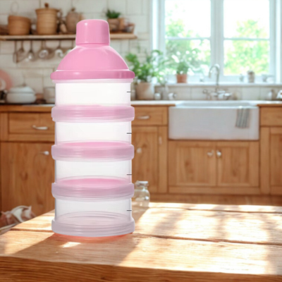 doseur de lait poser dans cuisine