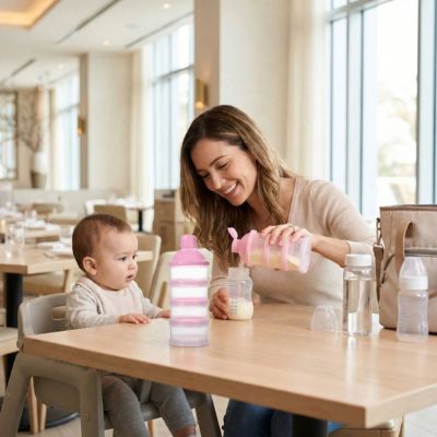 doseur de lait avec maman resto