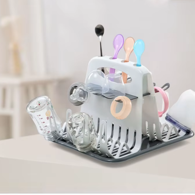 egouttoir biberon compact hygienique biberon sur presentoire