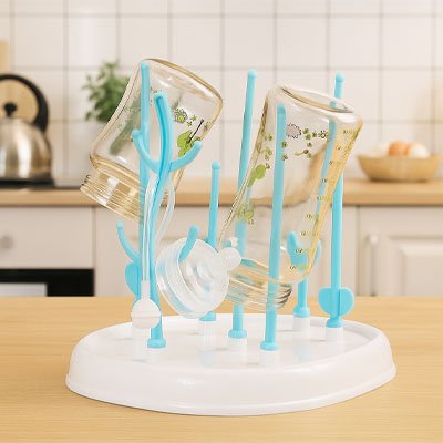 egouttoir biberon en cuisine