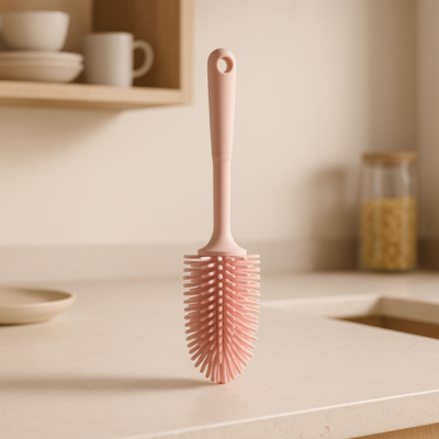 goupillon biberon electrique USB CleanRotate brosse en cuisine