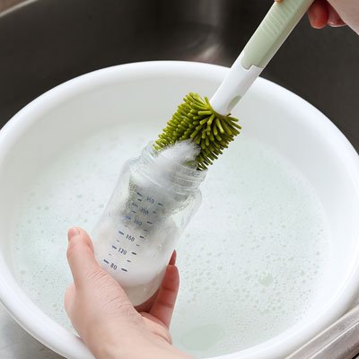 Goupillon biberon ultra efficace maman brosse biberon