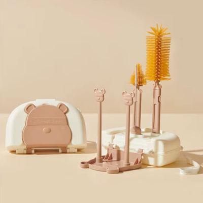 goupillon biberon ultra propre rose