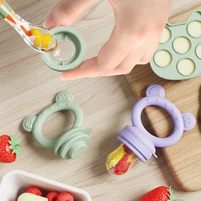 Grignoteuse bebe vert