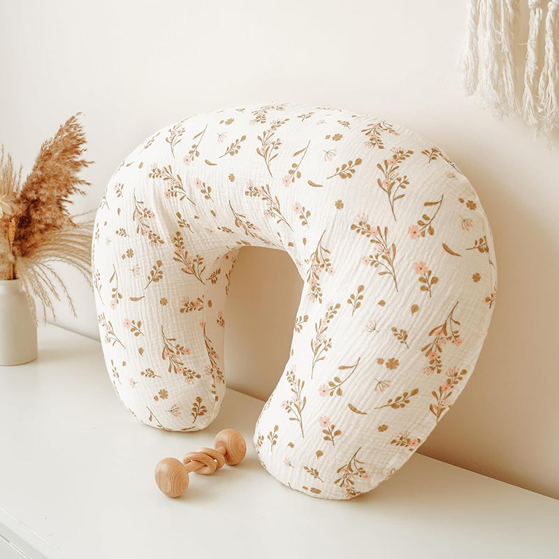 housse coussin allaitement douceur  hygienique poser sur commode