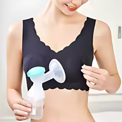 soutien gorge allaitement Ombline noir maman sourire