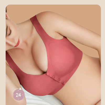 soutien gorge allaitement  rouge