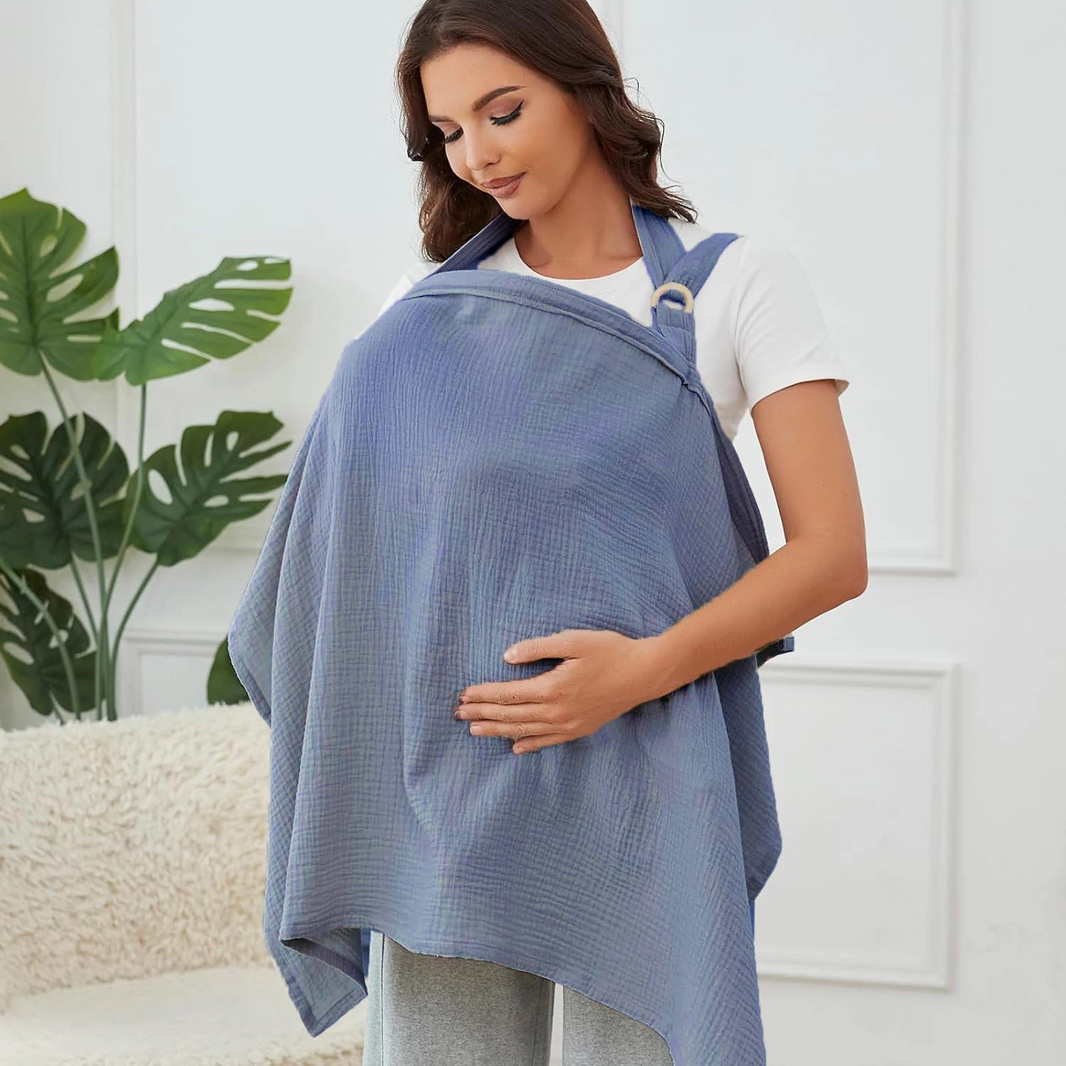 Tablier d'allaitement coloris maman protège son enfant