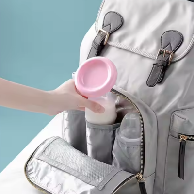 tire lait manuel silic dans sac langer